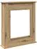 vidaXL Kaminsims Holzwerkstoff Eiche Artisan 75x20x87,5 cm (854588)