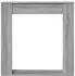vidaXL Kaminumrandung grau Sonoma 100x20x100cm Holzwerkstoff (854576)
