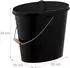 Relaxdays Ascheeimer mit Deckel, 12L