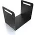 Teileplus24 BHS2 Kaminholzregal Metall, Innen/Außen (BHS2-BLK)