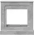 vidaXL Kaminumrandung betongrau 90x30x90cm Holzwerkstoff (854592)