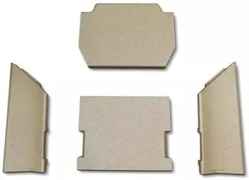 kaminXpert Feuerraumauskleidung für Contura 585, Vermiculite (01047966)