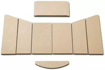 kaminXpert Opera B Feuerraumauskleidung Vermiculite (01045384)