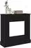 vidaXL Kaminumrandung schwarze Eichen-Optik 90x30x90cm Holzwerkstoff (865984)