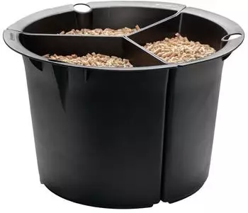 Aduro Proline Pellet-Einsatz Kunststoff, 3-teilig, Ø45cm