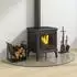 vidaXL Kaminglasplatte transparent 1200x600mm (Glas)