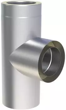 Jeremias DW Vision T-Anschluss 90&deg; mit Wassernase, doppelwandig, &Oslash;250mm (DWV317250)