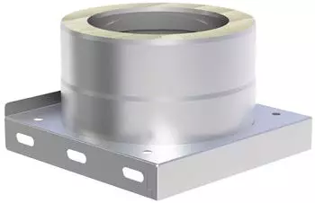 Jeremias TEC-DW-Design Grundplatte geschlossen, doppelwandig, 130mm (DWV09130)