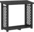 vidaXL Brennholzregal 114x46x101cm PP anthrazit (42041757)