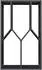 Westmann Castra B Kaminholzregal Metall anthrazit, 95x50x160cm