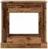 vidaXL Kaminsims Holzwerkstoff Altholz-Optik 90x30x90cm (854596)