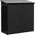 CLP Redford Kaminholzständer 189x71x187cm Stahl mit Plane (328890)