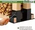 Trutzholm Holzstapelhilfe 2er Set, lackierter Stahl, schwarz, 34x10cm (42030)