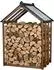 WONDERMAKE Kaminholzregal mit Dach, Holz, außen, 1,8 Srm (21502)