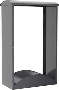 Westmann Castra A Kaminholzregal Metall anthrazit 98x52x160cm