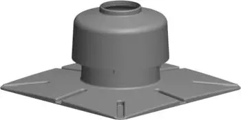 Atec-Anlagentechnik PolyTop M&uuml;ndungsset Kunststoff DN 80 (1338)