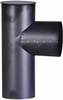 FireFix Kapselknie &Oslash; 120mm, gebl&auml;ut, 300mm (O120/KK)