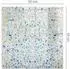 Tulup Kamin-Glasbodenplatte, abstraktes Texturmuster, 50x50cm (010010780090000057081)