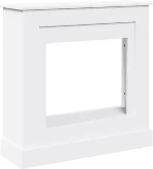 vidaXL Kaminsims wei&szlig; 90x30x90cm Holzwerkstoff (854589)