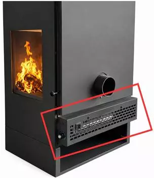 DanDiBo TEBA Warmluftgebläse für Kaminofen TKS 12 & TKS 15, stufenlose Regelung
