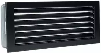 CB-tec Kaltluftgitter Standard Aufputz, schwarz, 35x23cm (kg3523s)