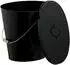 Relaxdays Ascheeimer mit Deckel 18,5l