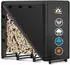 LuxusKollektion Kaminholzregal Metall mit Abdeckung 121x35x121cm