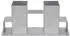 vidaXL Brennholzstapelhilfen 12 Stk., Stahl, silber (278715)