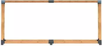 Westmann Kaminholzregal Michel 8 Lärchenholz 378x40x180cm (WMKR3032)