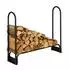 Relaxdays Kaminholzregal aus Metall, 110x29x90cm, schwarz (10049079)