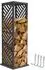 ML-Design Kaminholzregal 37,5x37,5x112cm, Stahl verzinkt, anthrazit (409000901)