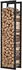 HomCom Kaminholzregal Stahl schwarz 40x25x150cm (100kg)