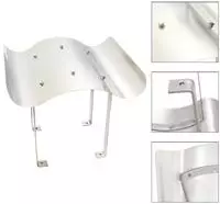 vidaXL Schornsteinabdeckung Edelstahl 70 x 100 x 38 cm