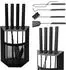 DanDiBo Kaminbesteck Set 5-teilig Schwarz (96616)