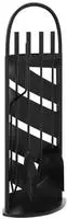 vidaXL 5-tlg. Kaminwerkzeug-Set 23x15x66 cm Stahl