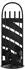 vidaXL Kaminwerkzeug Set 5 teilig 23x15x66 cm Stahl schwarz