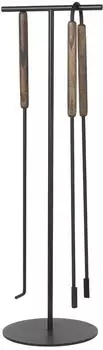 Blomus Ashi Kamingarnitur 3 teilig braun (66157)