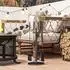 Outsunny Kaminbesteck Set mit 5 teilig Metall schwarz