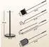 Outsunny Kaminbesteck Set mit 5 teilig Metall schwarz