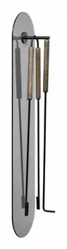 Blomus Kaminbesteck 3-teilig braun (66161)
