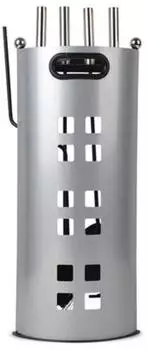 Perel Perel Kaminbesteck Set 4-teilig grau/silber (BB50112)