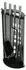 Perel Perel Kaminbesteck Set 4-teilig grau/silber (BB50112)