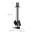 Relaxdays Kaminbesteck 4-teilig Stahl Schwarz (10028776)