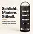 Relaxdays 5-teiliges Kaminbesteck Schwarz & Silber (10050420)