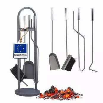 Relaxdays Kamingarnitur Zubeh&ouml;r modern (10028786)