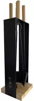 FireFix Kaminbesteck Stahl 5-teilig schwarz (K2450)