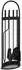 vidaXL Kaminwerkzeug-Set 5-tlg 23x15x66cm (156379)