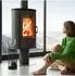 Relaxdays Kaminbesteck-Set 5-teilig, Metall, Schwarz