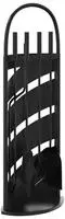 vidaXL 5-teiliges Kaminbesteck-Set 23 x 15 x 66 cm Stahl