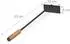 Relaxdays Aschekratzer mit Holzgriff, Metall, 53cm (10050428)